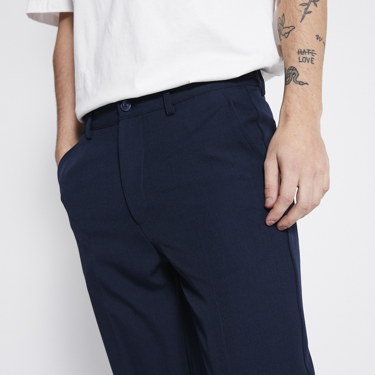 Straight dress pants "Aaron" Navy